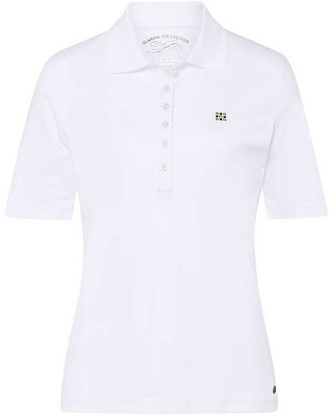 Clarina Poloshirt Piqué-Poloshirt günstig online kaufen