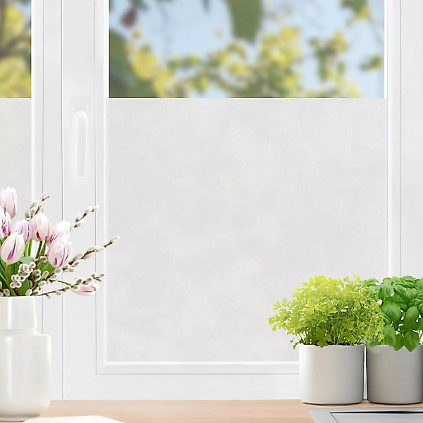 Milchglasfolie Statische Fensterfolie blickdicht günstig online kaufen