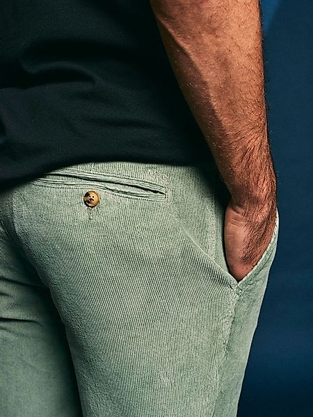 McGregor Chino Corduroy Hellgrün - Größe W 34 - L 34 günstig online kaufen