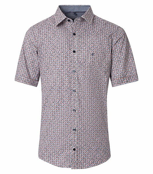 CASAMODA Kurzarmhemd "CASAMODA Freizeithemd Kurzarm Print" günstig online kaufen