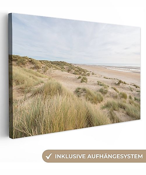 OneMillionCanvasses® Leinwandbild Dünen - Strand - günstig online kaufen