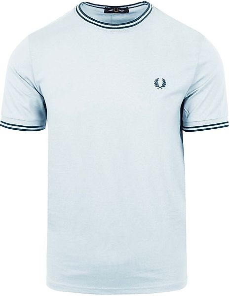 Fred Perry T-Shirt M1588 Hellblau V08 - Größe S günstig online kaufen