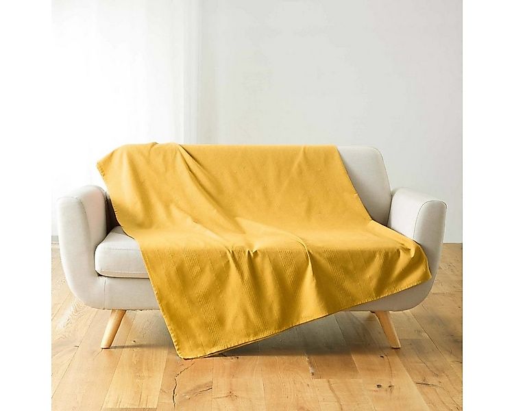 Douceur d'intérieur Tagesdecke Tagesdecke aus Polybaumwolle LUCILE, 180 x 2 günstig online kaufen