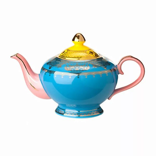 Teekanne Grandpa keramik bunt / Porzellan - 700 ml - Pols Potten - Bunt günstig online kaufen