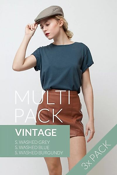 3er Pack "Vintage Colours Mix" für Frauen günstig online kaufen