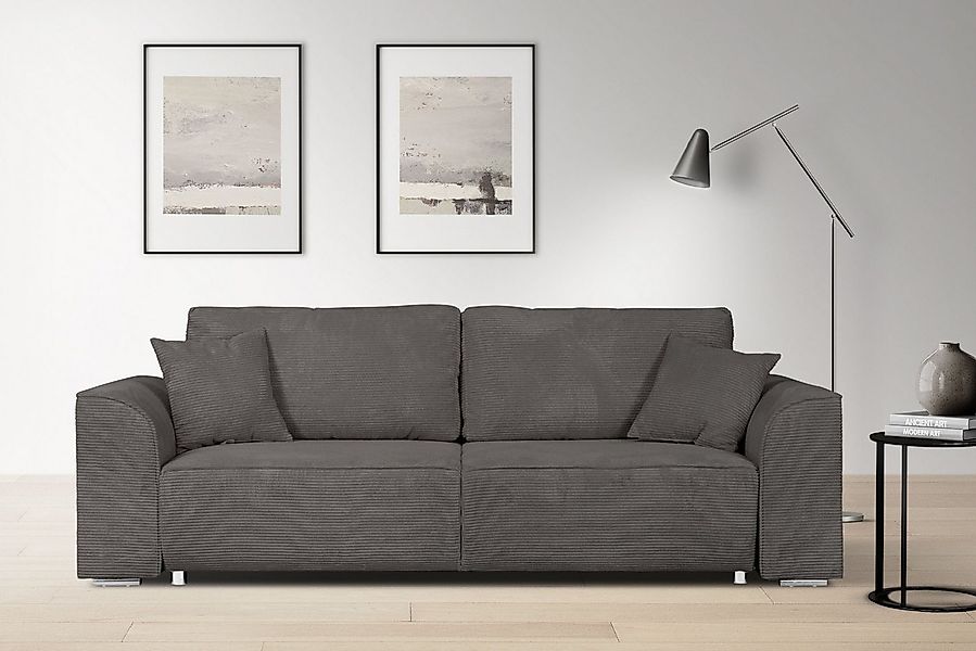 OTTO home 3-Sitzer "BEATRICE auch als Schlafsofa mit Bettkasten, B/T/H 250/ günstig online kaufen