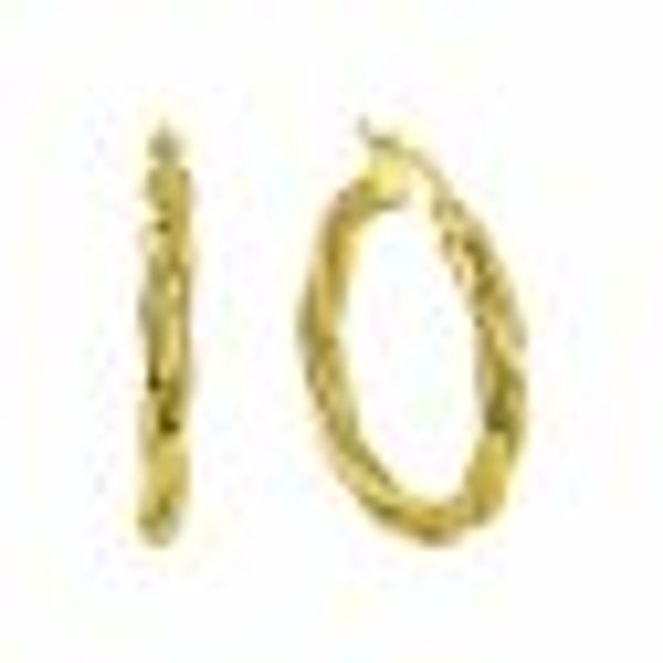 Creolen 585/- Gelbgold gedreht günstig online kaufen