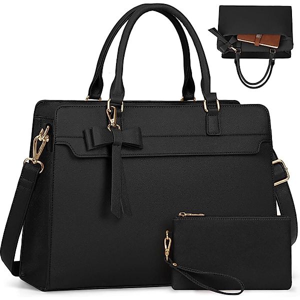LuxusKollektion Handtasche Handtasche Damen Shopper 15.6 günstig online kaufen