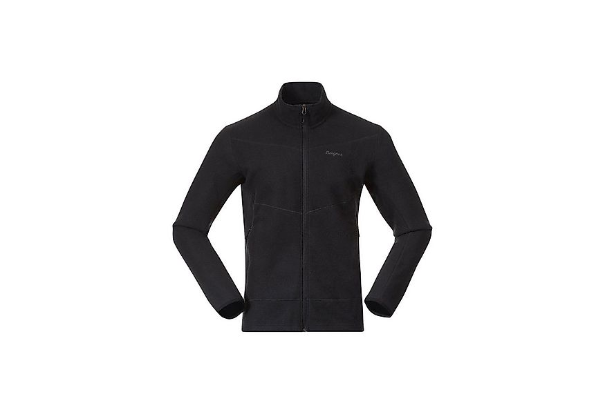 Bergans Fleecejacke Rabot Merino Midlayer (Merinomix) schwarz Herren günstig online kaufen