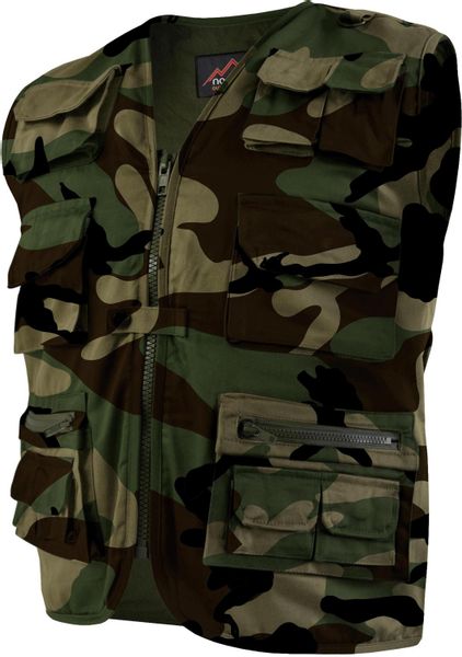 normani Funktionsweste Herren Outdoor-Weste Acacia Safariweste günstig online kaufen