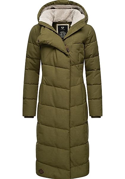 Ragwear Wintermantel "Pavla Long", extralanger Winterparka mit Teddyfutter günstig online kaufen