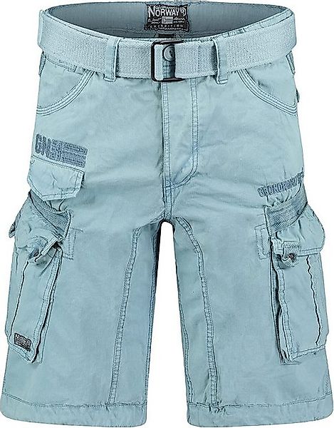 Geographical Norway Cargoshorts Herren kurze Hose Brpanoramique Sky Blau (P günstig online kaufen