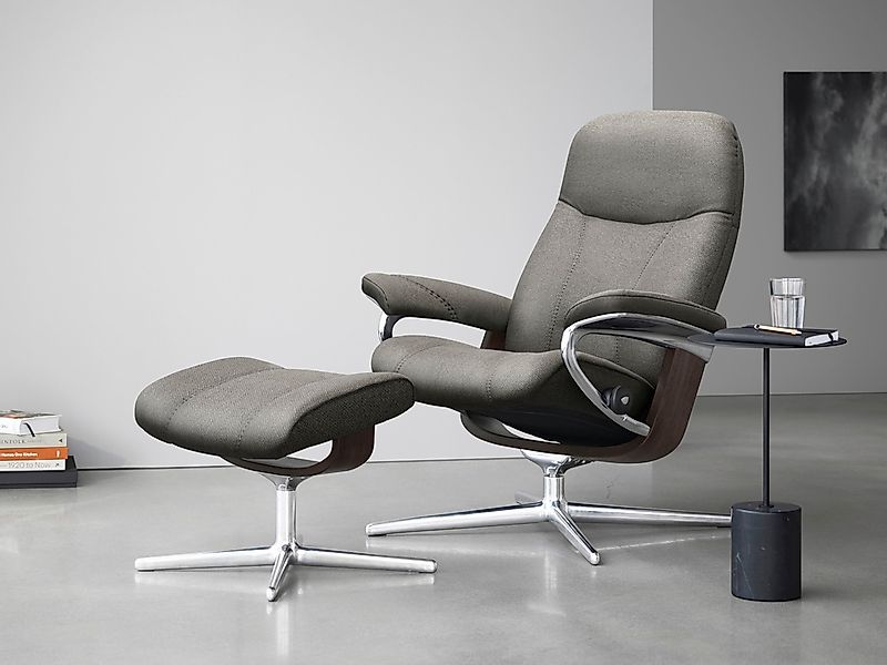 Stressless Relaxsessel "Consul", (Set, Relaxsessel mit Hocker), mit Hocker, günstig online kaufen