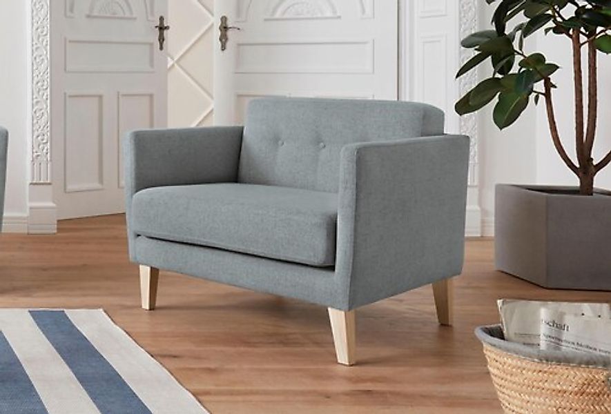 andas Sessel »Raadal«, in skandinavischer Optik, mit Knopfheftung, Design b günstig online kaufen