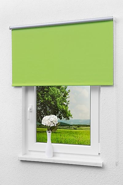 Verdunklungsrollo Verdunkelungsrollo Thermo Grün, LYSEL®, abdunkelnd, günstig online kaufen
