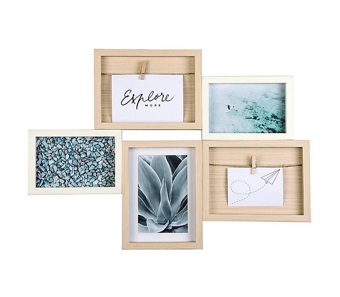 Hama Portraitrahmen Porträtrahmen Galerie, Formate 2x 10x15 cm und 3x 13x18 günstig online kaufen