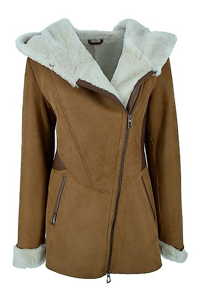 Hollert Winterjacke Lammfelljacke Lena Chestnut günstig online kaufen