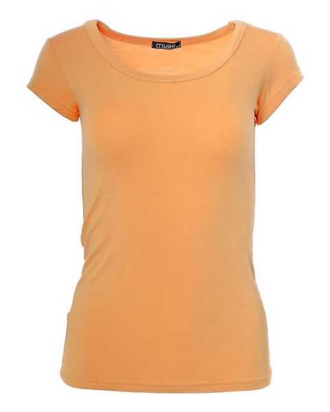 Muse T-Shirt Basic Kurzarm T-Shirt Skinny günstig online kaufen