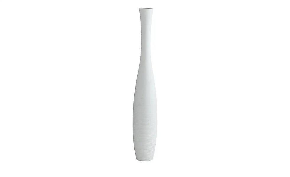 HOME STORY Deko Vase   ¦ weiß ¦ Polyresin (Kunstharz) ¦ Maße (cm): H: 105 günstig online kaufen