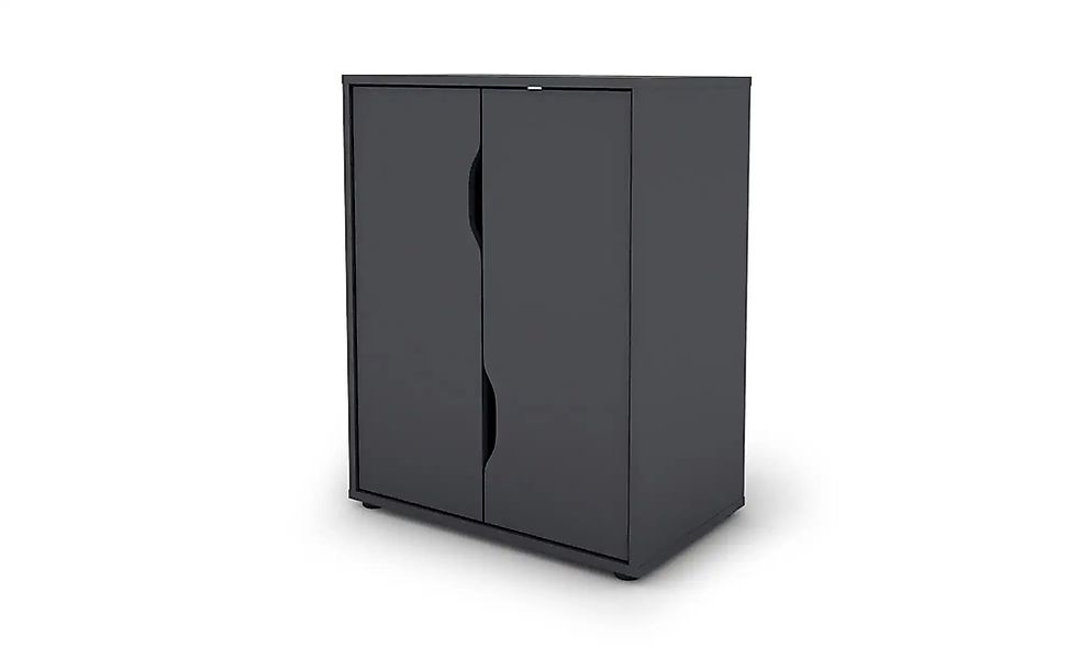by Living Büroschrank   ¦ grau ¦ Maße (cm): B: 60 H: 76,5 Regale > Bürorega günstig online kaufen