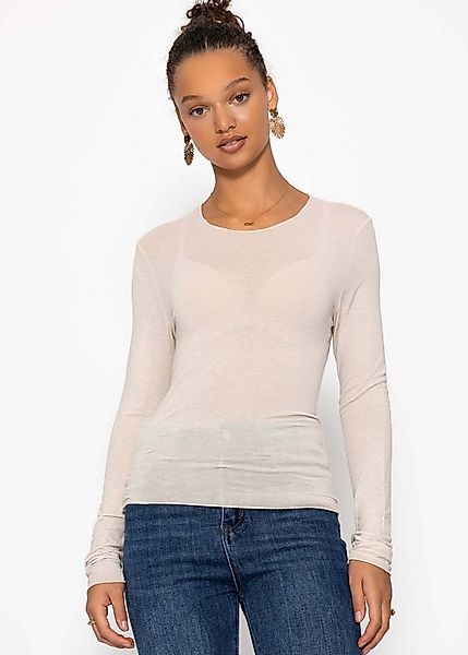 SASSYCLASSY Langarmshirt Langarmshirt Damen mit Rollkragen Elegant Leicht t günstig online kaufen