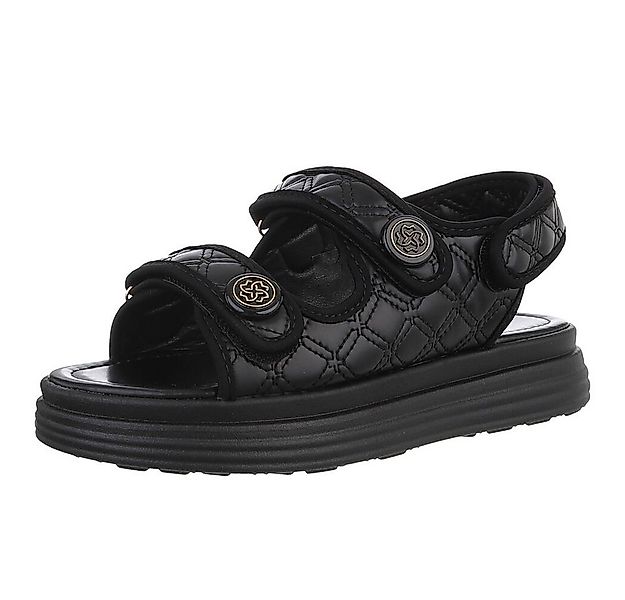 Ital-Design Komfortable Sandalen mit verstellbaren Riemen Riemchensandalett günstig online kaufen