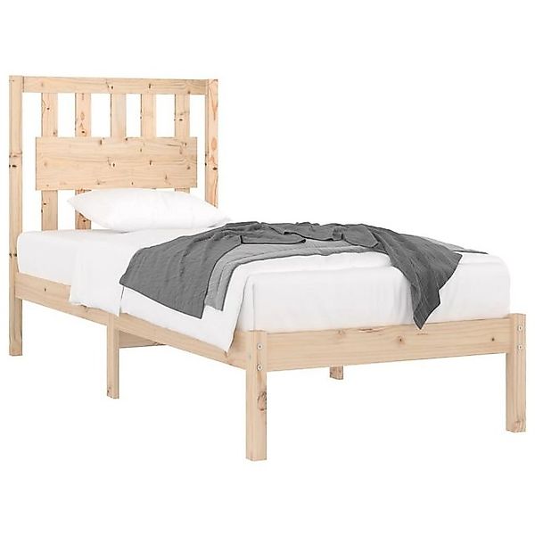 vidaXL Bett Massivholzbett Kiefer 90x200 cm günstig online kaufen