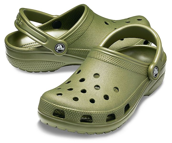 Crocs Sandale Classic Clog armeegrün Badeschuh günstig online kaufen