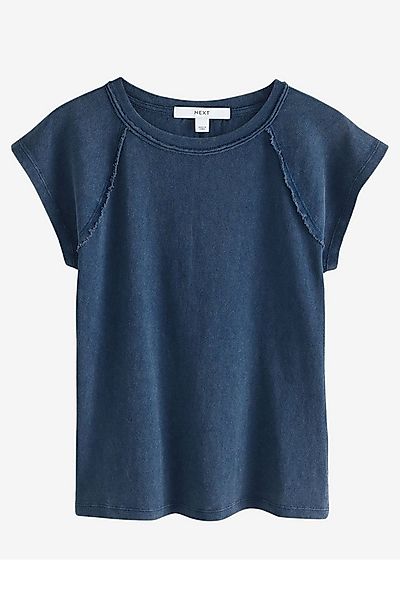 Next T-Shirt T-Shirt mit überschnittenen Schultern (1-tlg) günstig online kaufen