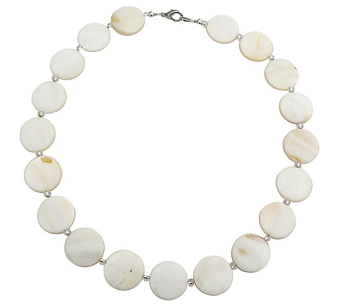 traumschmuck Kette ohne Anhänger 405nn Halskette Collier Muschel Perlmutt S günstig online kaufen