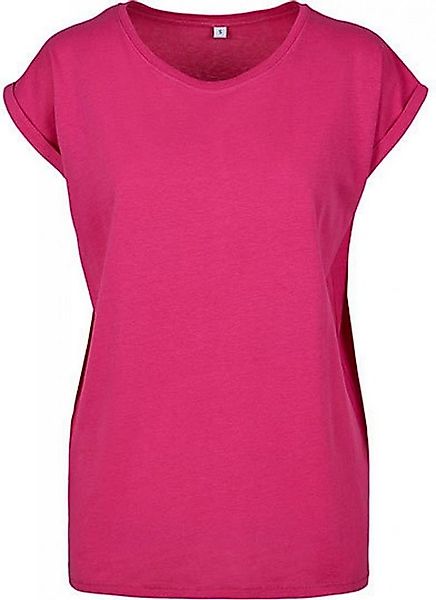 Build Your Brand Rundhalsshirt Ladies Extended Shoulder Damen T-Shirt günstig online kaufen