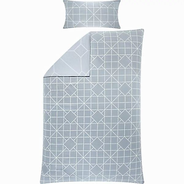 Erwin Müller Bettwäsche Wendebettwäsche, Mako-Satin, Grafik günstig online kaufen