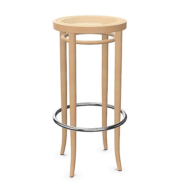 THONET 204 RH Barhocker | Sitz-Rohrgeflecht | Buche gebeizt aufgehellt günstig online kaufen