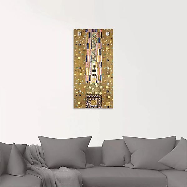 Artland Glasbild "Werkvorlage zum Stocletfries. Schmalwand", Muster, (1 St. günstig online kaufen