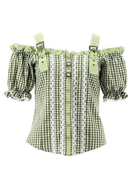 OS Trachten Trachtenbluse Ximira Tailliert, Bluse günstig online kaufen