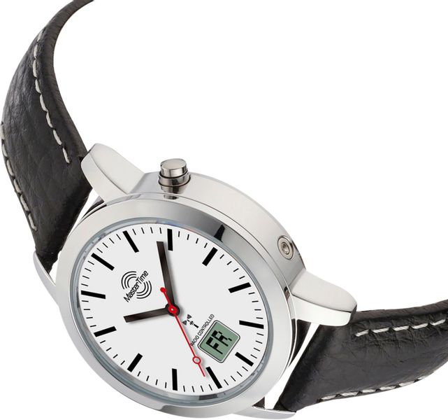 MASTER TIME Funkuhr Basic MTLA-10593-21L, Armbanduhr, günstig online kaufen