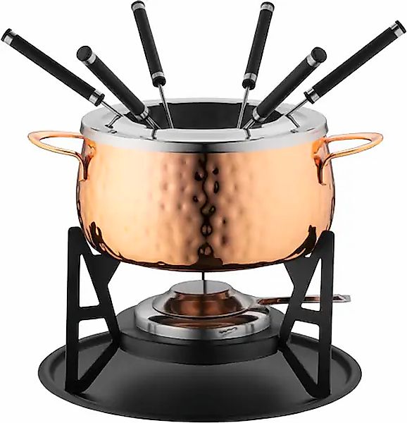 MÄSER Fonduetopf Edelstahl 18/8 Set, 11 Stk. tlg. günstig online kaufen