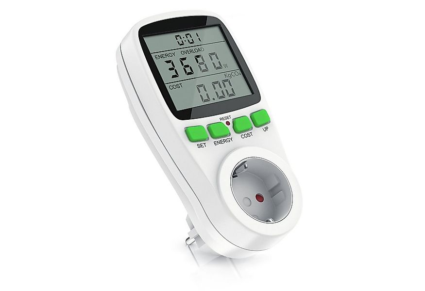 Arendo Energiekostenmessgerät Stromkostenmessgerät zur effektiven Kostenübe günstig online kaufen