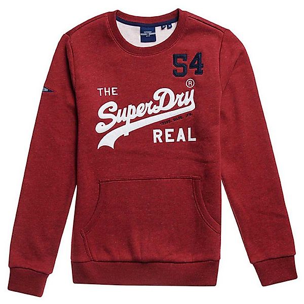 Superdry Vintage Logo Source Crew Sweatshirt M Rhubarb Marl günstig online kaufen