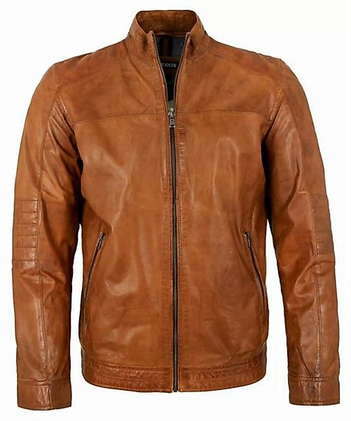 Maddox Lederjacke Ethen MADDOX - Herren Lederjacke Lammnappa cognac günstig online kaufen