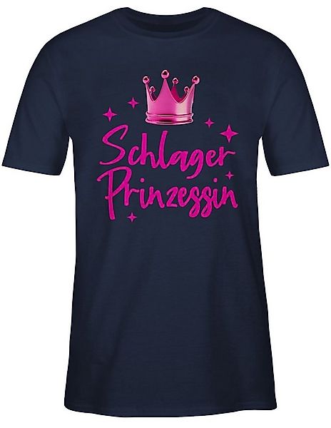 Shirtracer T-Shirt Schlager Prinzessin - Konzert Volksmusik Schlagerparty S günstig online kaufen