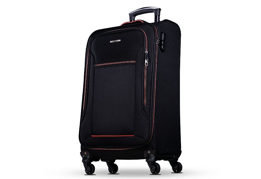 NOWI Trolley Weichschalenkoffer mit Rollen & Zahlenschloss – leicht & robus günstig online kaufen