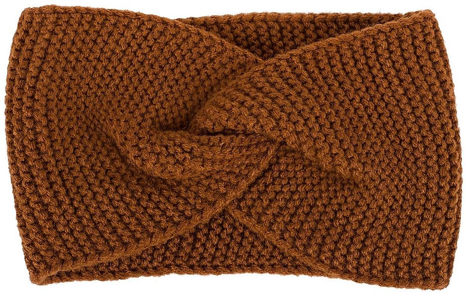 styleBREAKER Stirnband Krausstrick Stirnband Twist Knoten (1-St) günstig online kaufen