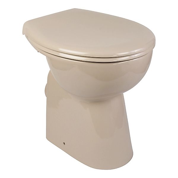 Calmwaters Stand-WC Elements Wellness 7cm Erhöht Spülrandlos Set WC-Sitz Ab günstig online kaufen