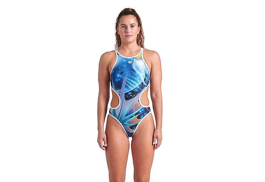 Arena Badeanzug One Print einteiler Badeanzug Chlorbeständig günstig online kaufen