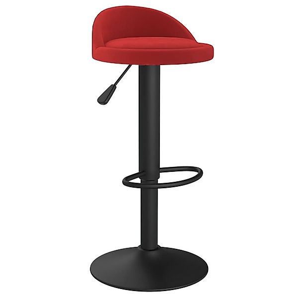 vidaXL Barhocker Barhocker Weinrot Samt (1 günstig online kaufen