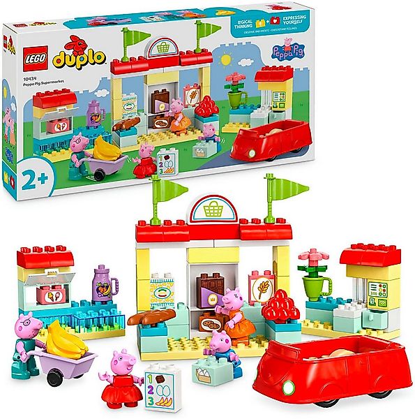 LEGO® Peppas Supermarkt (10434), LEGO DUPLO Peppa Pig Konstruktionsspielste günstig online kaufen