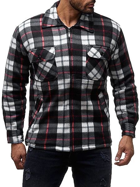 Egomaxx Blouson Thermohemd Holzfäller Gefütterte Kariert günstig online kaufen
