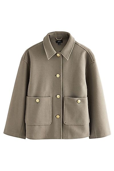 Next Jackenblazer Angeraute Jacke mit Kragen (1-tlg) günstig online kaufen