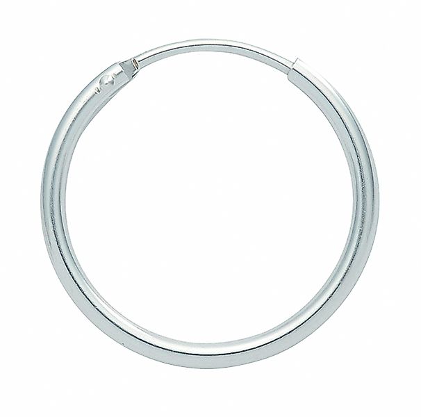 Adelia´s Paar Ohrhänger "1 Paar 925 Silber Ohrringe / Creolen Ø 11 mm", 925 günstig online kaufen